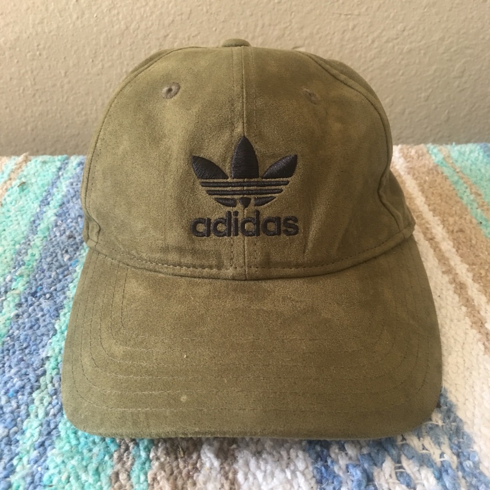 Olive Green Adidas Hat